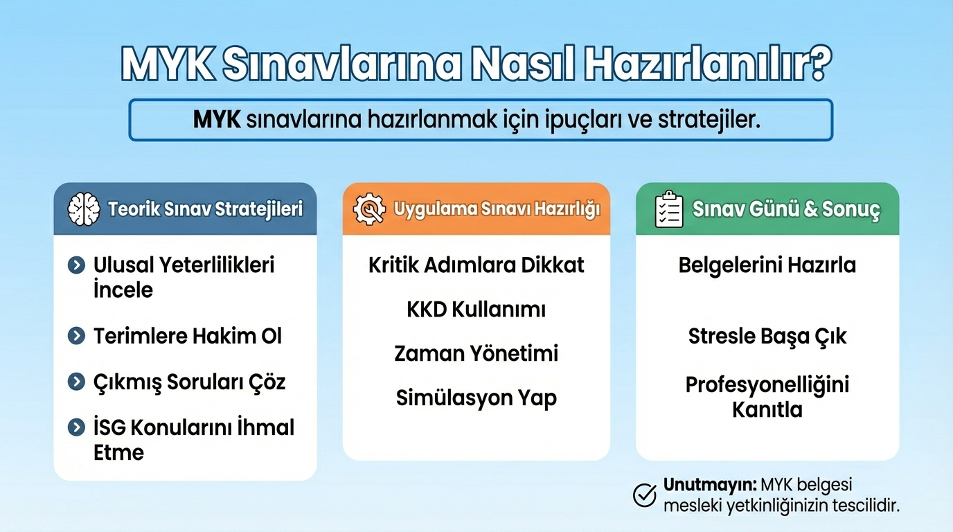 MYK Sınavlarına Nasıl Hazırlanılır?